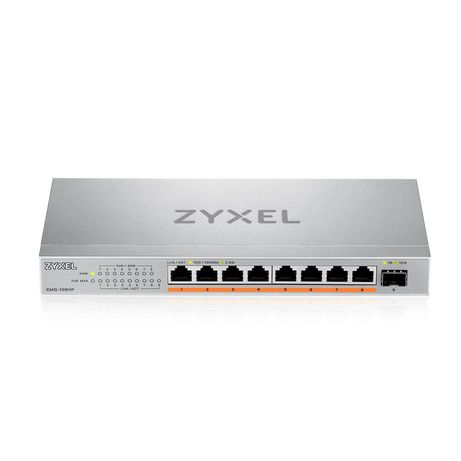 XMG-108 8 Ports 2 5G + 1 SFP+ 8 ports 100W total PoE++ Desktop MultiGig unmanaged Switch - Imagen 4 de 5 XMG-108 8 Ports 2 5G + 1 SFP+ 8 ports 100W total PoE++ Desktop MultiGig unmanaged Switch - Imagen 4 de 5