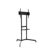 Miniatura 1 de SOPORTE DE SUELO CON RUEDAS TOOQ FS1150M-B PANTALLAS DE 37" - 70" MAX 70KG VESA MAX. 600x400 BANDEJA