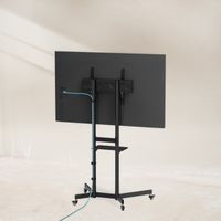 Miniatura 6 de SOPORTE DE SUELO CON RUEDAS TOOQ FS1150M-B PANTALLAS DE 37" - 70" MAX 70KG VESA MAX. 600x400 BANDEJA