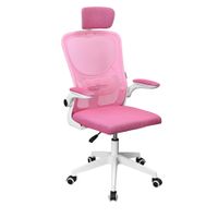 Miniatura 3 de SILLA ERGONOMICA MARS GAMING MGCERGOPLUSWPK ROSA Y BLANCO MALLA TRANSPIRABLE REPOSACABEZAS