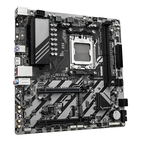 GIGABYTE AMD B840M D2H Placa base - Procesadores AMD Ryzen 9000, VRM de 5+2+2 fases, hasta 7600 MHz DDR5, 1xPCIe 4.0 + 1xPCIe 3.0 M.2, LAN 2.5GbE, US - Imagen 4 de 5 GIGABYTE AMD B840M D2H Placa base - Procesadores AMD Ryzen 9000, VRM de 5+2+2 fases, hasta 7600 MHz DDR5, 1xPCIe 4.0 + 1xPCIe 3.0 M.2, LAN 2.5GbE, US - Imagen 4 de 5
