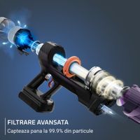 Miniatura 8 de ASPIRADOR ESCOBA ROWENTA RH2048WO X-FORCE FLEX 9.60 ALLERGY PARQU RECARGABLE