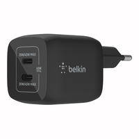 Miniatura 1 de CARGADOR USB-C BELKIN 45W WCH011VFBK 2xUSB-C GAN BOOST CHARGE PRO NEGRO