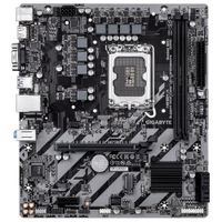 Miniatura 3 de GIGABYTE Intel  H810M H Placa base - Procesadores Intel Core Ultra (Serie 2), VRM de 4+1+2 fases, hasta 6400 MHz DDR5, 1xPCIe 4.0 M.2, LAN 1GbE, USB 3