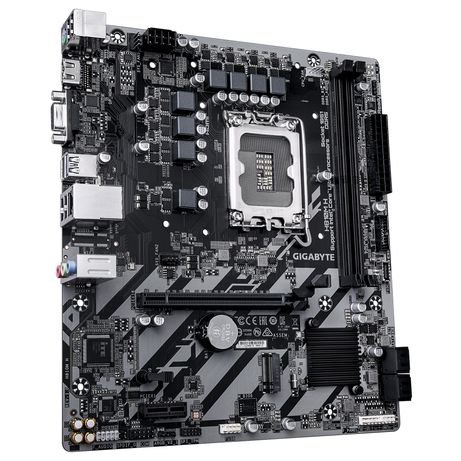 GIGABYTE Intel H810M H Placa base - Procesadores Intel Core Ultra (Serie 2), VRM de 4+1+2 fases, hasta 6400 MHz DDR5, 1xPCIe 4.0 M.2, LAN 1GbE, USB 3 - Imagen 4 de 5 GIGABYTE Intel H810M H Placa base - Procesadores Intel Core Ultra (Serie 2), VRM de 4+1+2 fases, hasta 6400 MHz DDR5, 1xPCIe 4.0 M.2, LAN 1GbE, USB 3 - Imagen 4 de 5