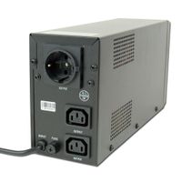 Miniatura 4 de SAI GEMBIRD CON PANTALLA LCD 650 VA NEGRO