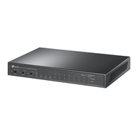Miniatura 1 de SWITCH TP-LINK NO GESTIONABLE 8 PORT 10/100 2 PORT GIGABIT 1 PORT SFP