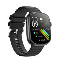 Miniatura 2 de SMARTWATCH AIWA SW-700 NEGRO PANTALLA LCD 2.01" CON LLAMADAS BLUETOOTH IP67 8 MODOS DE DEPORTE NOTIFICACIONES CONTROL DE SALUD COMPATIBLE ANDROID/IOS