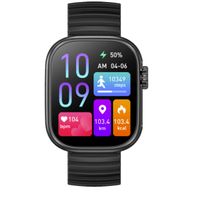 Miniatura 4 de SMARTWATCH AIWA SW-700 NEGRO PANTALLA LCD 2.01" CON LLAMADAS BLUETOOTH IP67 8 MODOS DE DEPORTE NOTIFICACIONES CONTROL DE SALUD COMPATIBLE ANDROID/IOS