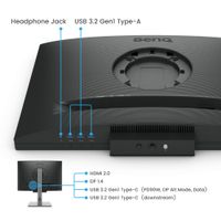 Miniatura 7 de BENQ RD240Q   24.1" LCD IPS WQXGA HDMI Altavoces