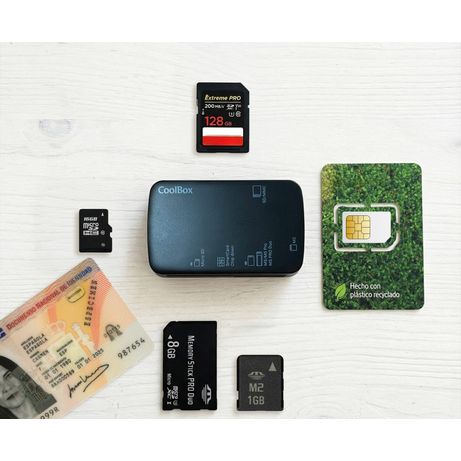 CARD READER EXTERNO COOLBOX CRE4AC USB 3.0 SD/SDHC/SDXC MICROSD/TFLASH MS DNIe 4.0 ADAPTADOR USB-C - Imagen 5 de 6 CARD READER EXTERNO COOLBOX CRE4AC USB 3.0 SD/SDHC/SDXC MICROSD/TFLASH MS DNIe 4.0 ADAPTADOR USB-C - Imagen 5 de 6
