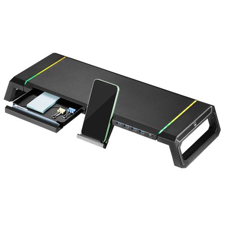 ELEVADOR MONITOR EWENT PLEGABLE RGB CON HUB USB CAJON Y SOPORTE MOVIL - Imagen 2 de 4 ELEVADOR MONITOR EWENT PLEGABLE RGB CON HUB USB CAJON Y SOPORTE MOVIL - Imagen 2 de 4