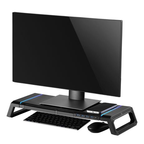ELEVADOR MONITOR EWENT PLEGABLE RGB CON HUB USB CAJON Y SOPORTE MOVIL - Imagen 4 de 4 ELEVADOR MONITOR EWENT PLEGABLE RGB CON HUB USB CAJON Y SOPORTE MOVIL - Imagen 4 de 4