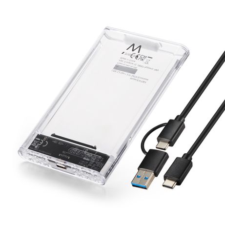 CAJA HDD EWENT EW7064 USB 3.2 GEN1 2.5" SATA USB-C+A - Imagen 2 de 2 CAJA HDD EWENT EW7064 USB 3.2 GEN1 2.5" SATA USB-C+A - Imagen 2 de 2
