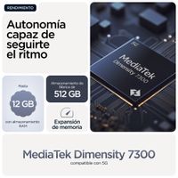 Miniatura 11 de MOTOROLA moto g86 5G moto g86 5G 6.67" 5G 8GB/256GB Azul oscuro