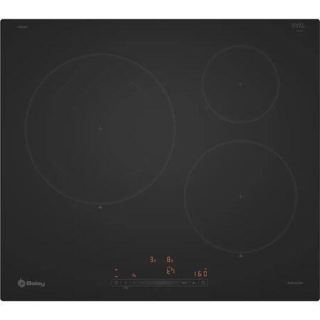 VITROCERAMICA INDUCCION BALAY 3EB965MH 3 ZONAS COCCION ANCHO 60 CM - Imagen 2 de 2 VITROCERAMICA INDUCCION BALAY 3EB965MH 3 ZONAS COCCION ANCHO 60 CM - Imagen 2 de 2