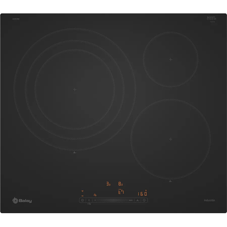 VITROCERAMICA INDEPENDIENTE RADIANTES BALAY 3EB967MH 3 ZONAS COCCION ANCHO 32 CM - Imagen 1 de 2 VITROCERAMICA INDEPENDIENTE RADIANTES BALAY 3EB967MH 3 ZONAS COCCION ANCHO 32 CM - Imagen 1 de 2