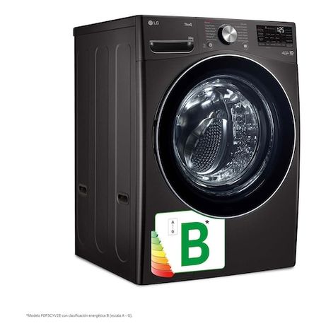 LAVADORA CARGA FRONTAL LG F0P3CYV2E 20 KG 1000 RPM B INOX NEGRA ANTIHUELLAS - Imagen 4 de 14 LAVADORA CARGA FRONTAL LG F0P3CYV2E 20 KG 1000 RPM B INOX NEGRA ANTIHUELLAS - Imagen 4 de 14