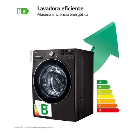 LAVADORA CARGA FRONTAL LG F0P3CYV2E 20 KG 1000 RPM B INOX NEGRA ANTIHUELLAS - Imagen 5 de 14 LAVADORA CARGA FRONTAL LG F0P3CYV2E 20 KG 1000 RPM B INOX NEGRA ANTIHUELLAS - Imagen 5 de 14