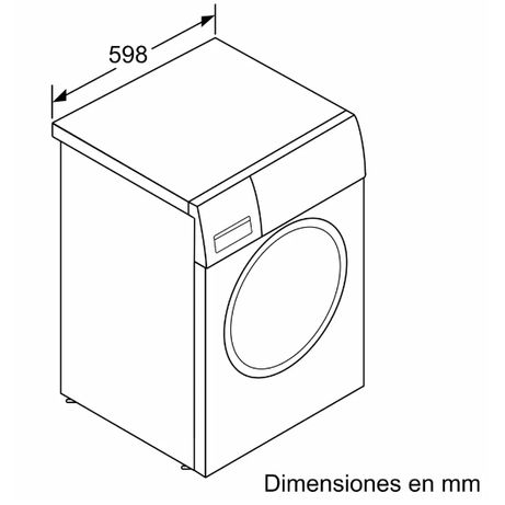 LAVADORA CARGA FRONTAL BOSCH WAL28PH0ES 10 KG 1400 RPM C BLANCO - Imagen 7 de 7 LAVADORA CARGA FRONTAL BOSCH WAL28PH0ES 10 KG 1400 RPM C BLANCO - Imagen 7 de 7