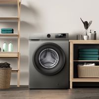 Miniatura 7 de LAVADORA CARGA FRONTAL HISENSE WF1Q8041BT 8 KG 1400 RPM A INOX
