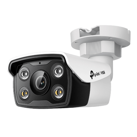 TP-LINK 5MP FULL-COLOR BULLET NETWORK CAMERA SPEC: 5MP, 4MM FIXED LENS, 1/2.7" PROGRESSIVE SCAN CMOS, H.265+/H.265/H.264+/H.264, IR/WHITE LED, 25FPS/3 - Imagen 1 de 3 TP-LINK 5MP FULL-COLOR BULLET NETWORK CAMERA SPEC: 5MP, 4MM FIXED LENS, 1/2.7" PROGRESSIVE SCAN CMOS, H.265+/H.265/H.264+/H.264, IR/WHITE LED, 25FPS/3 - Imagen 1 de 3