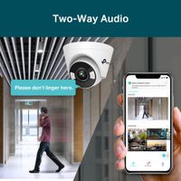 Miniatura 3 de TP-LINK 5MP FULL-COLOR TURRET NETWORK CAMERA SPEC:H.265+/H.265/H.264+/H.264, 1/2.7 PROGRESSIVE SCAN CMOS, COLOR/0.005 LUX@F1.6, 0 LUX WITH IR/WHITE LI