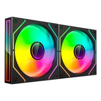 Miniatura 3 de KIT 2xVENTILADOR INTERNO ARGB MARS GAMING MF3DPROX2 NEGRO 120mm ARGB 360º PWM