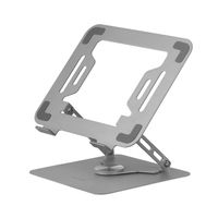 Miniatura 2 de SOPORTE DE PORTATIL MARS GAMING MARSN  HASTA 17" GIRATORIO PLEGABLE DE ACERO NEGRO
