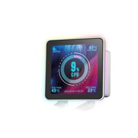 Miniatura 11 de SISTEMA DE REFRIGERACION LIQUIDA MARS GAMING MLVISIONPRO240 BLANCO 2x120mm ARGB TPD 500W LCD