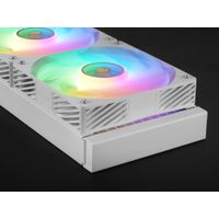 Miniatura 12 de SISTEMA DE REFRIGERACION LIQUIDA MARS GAMING MLVISIONPRO240 BLANCO 2x120mm ARGB TPD 500W LCD
