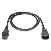 Miniatura 4 de Power Cord extension cable  C14 - C13 M/H  1 8 m  H05VV-F3G 0 75 m   sw