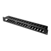 Miniatura 4 de Cable Management Cage 1U  detachable rear plate  color black (RAL 9005)