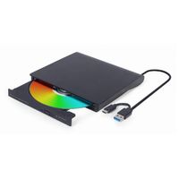 Miniatura 2 de UNIDAD DE DVD USB EXTERNA GEMBIRD NEGRA