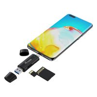 Miniatura 2 de CARD READER EXTERNO EQUIP USB 3.2 DOBLE CONEXION USB-A & USB-C SD TF
