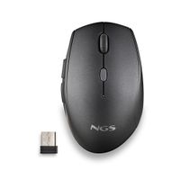 Miniatura 2 de MOUSE NGS WIRELESS ERGO BEE BLACK CON TECLAS SILENCIOSAS NEGRO