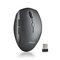 Miniatura 5 de MOUSE NGS WIRELESS ERGO BEE BLACK CON TECLAS SILENCIOSAS NEGRO