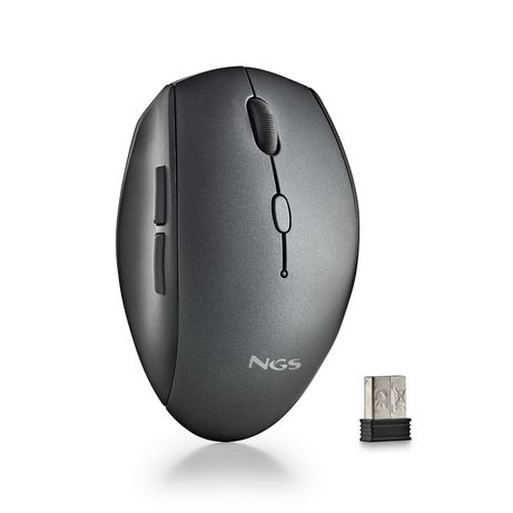 MOUSE NGS WIRELESS ERGO BEE BLACK CON TECLAS SILENCIOSAS NEGRO - Imagen 5 de 7 MOUSE NGS WIRELESS ERGO BEE BLACK CON TECLAS SILENCIOSAS NEGRO - Imagen 5 de 7