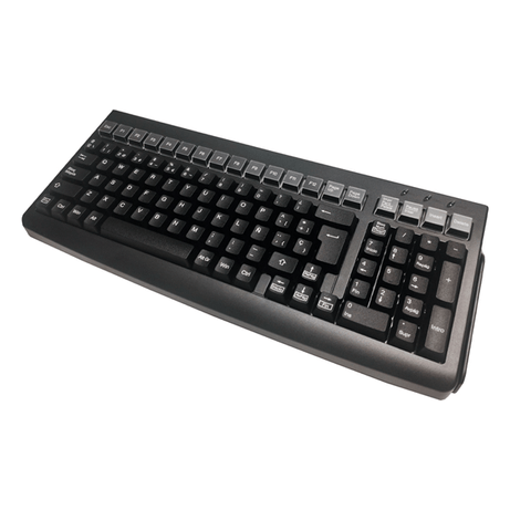 TECLADO POS MUSTEK MKB-800. BANDA MAGNETICA 3PISTAS. USB. NEGRO. - Imagen 1 de 3 TECLADO POS MUSTEK MKB-800. BANDA MAGNETICA 3PISTAS. USB. NEGRO. - Imagen 1 de 3