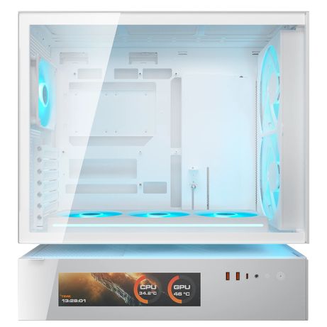 Cougar Caja Semitorre CFV235 Mesh Vision White - Imagen 4 de 8 Cougar Caja Semitorre CFV235 Mesh Vision White - Imagen 4 de 8