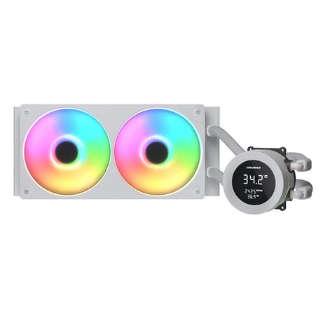 Cougar Ref. Liquid.Poseidon Vistek ARGB 240 White - Imagen 2 de 4 Cougar Ref. Liquid.Poseidon Vistek ARGB 240 White - Imagen 2 de 4