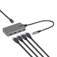 Miniatura 1 de Hub USB-C de 4 Puertos USB-A - 5Gbps - Alimentado por el Bus