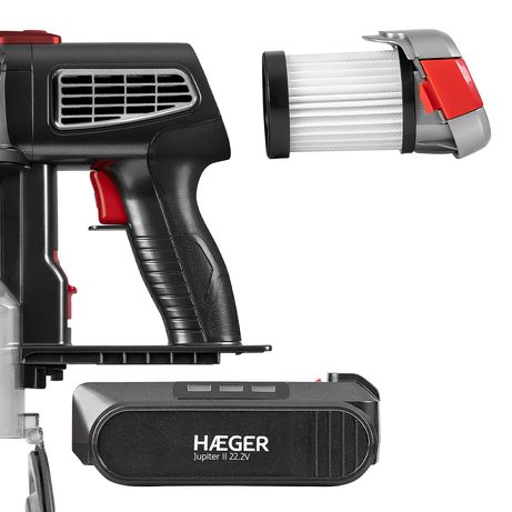 HAEGER Jupiter II 22.2V Aspirador vertical de stick - Imagen 6 de 7 HAEGER Jupiter II 22.2V Aspirador vertical de stick - Imagen 6 de 7