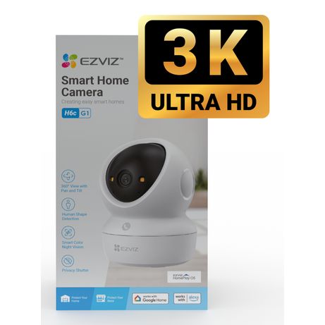 EZVIZ CAMARA WIFI INTERIOR H6C G1 3K PANORAMICA/INCLINACION - Imagen 14 de 51 EZVIZ CAMARA WIFI INTERIOR H6C G1 3K PANORAMICA/INCLINACION - Imagen 14 de 51