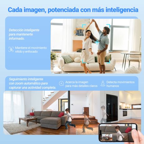 EZVIZ CAMARA WIFI INTERIOR H6C G1 3K PANORAMICA/INCLINACION - Imagen 45 de 51 EZVIZ CAMARA WIFI INTERIOR H6C G1 3K PANORAMICA/INCLINACION - Imagen 45 de 51