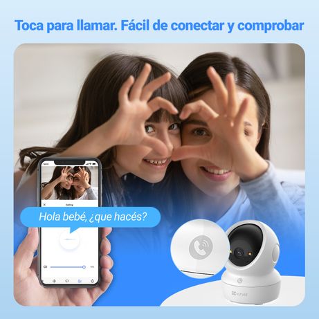 EZVIZ CAMARA WIFI INTERIOR H6C G1 3K PANORAMICA/INCLINACION - Imagen 49 de 51 EZVIZ CAMARA WIFI INTERIOR H6C G1 3K PANORAMICA/INCLINACION - Imagen 49 de 51