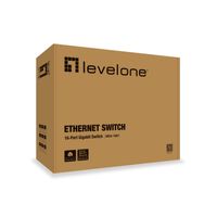 Miniatura 4 de SWITCH 16 PUERTOS 10/100/1000 LEVELONE GEU-1621