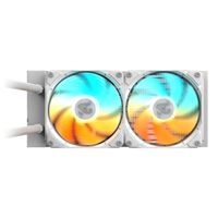 Miniatura 4 de SISTEMA DE REFRIGERACION LIQUIDA GIGABYTE CPU GAMING 240 ICE BLANCO,1851/1700/115X/1200/AM5/AM4,2X120MM (GP-GIGABYTE GME 240I)