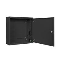 Miniatura 8 de ARMARIO LANBERG MURAL RACK 19" 6U+3U/540X200 BAJO PERFIL NEGRO ENSAMBLADO