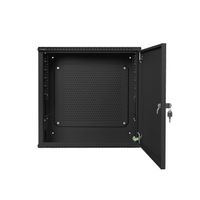 Miniatura 10 de ARMARIO LANBERG MURAL RACK 19" 6U+3U/540X200 BAJO PERFIL NEGRO ENSAMBLADO